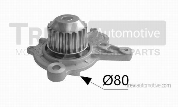 Trevi automotive TP1163 Water pump TP1163: Buy near me in Poland at 2407.PL - Good price!