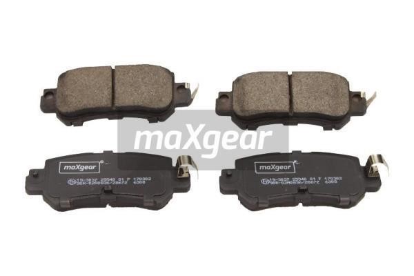 Maxgear 19-3037 Rear disc brake pads, set 193037: Buy near me at 2407.PL in Poland at an Affordable price!