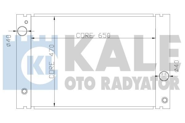 Kale Oto Radiator 341910 Kühler motorkühlung 341910: Kaufen Sie zu einem guten Preis in Polen bei 2407.PL!