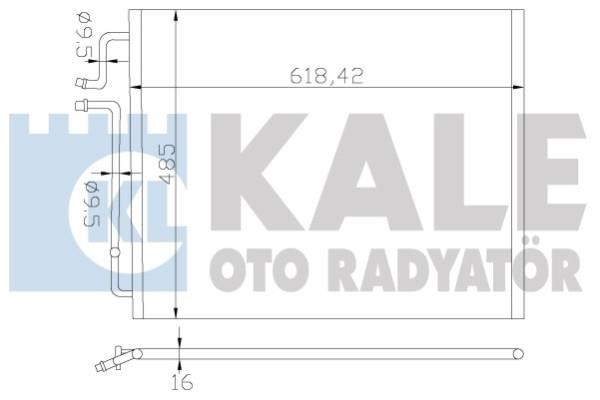 Kale Oto Radiator 381300 Cooler Module 381300: Buy near me in Poland at 2407.PL - Good price!