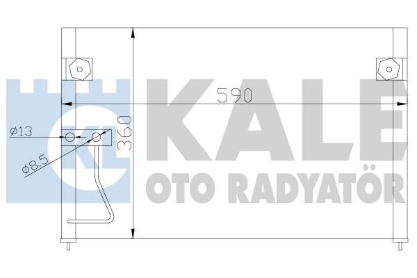 Kale Oto Radiator 387000 Cooler Module 387000: Buy near me in Poland at 2407.PL - Good price!