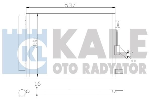 Kale Oto Radiator 343020 Kühlmodul 343020: Kaufen Sie zu einem guten Preis in Polen bei 2407.PL!