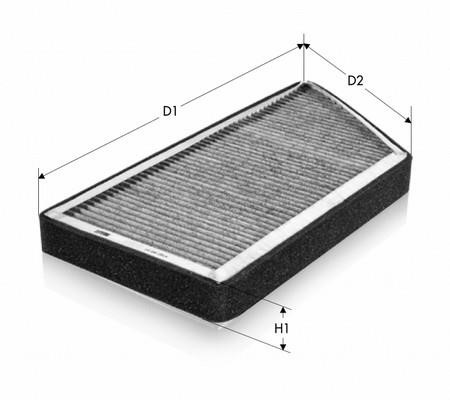 Tecneco CK9071-C Activated Carbon Cabin Filter CK9071C: Buy near me in Poland at 2407.PL - Good price!