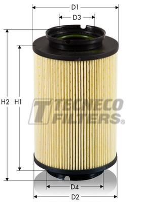 Tecneco GS0308-E Fuel filter GS0308E: Buy near me in Poland at 2407.PL - Good price!
