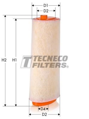Tecneco AR295 Air filter AR295: Buy near me in Poland at 2407.PL - Good price!