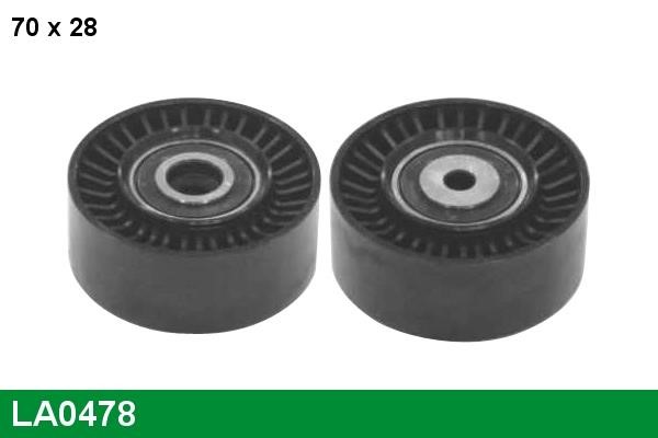 Lucas Electrical LA0478 Deflection/guide pulley, v-ribbed belt LA0478: Buy near me in Poland at 2407.PL - Good price!