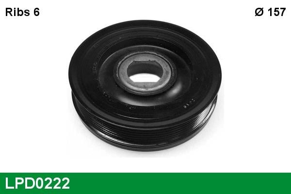 TRW LPD0222 Belt Pulley, crankshaft LPD0222: Buy near me at 2407.PL in Poland at an Affordable price!