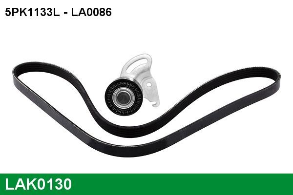Lucas Electrical LAK0130 Drive belt kit LAK0130: Buy near me at 2407.PL in Poland at an Affordable price!