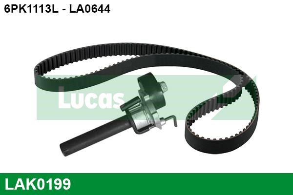 Lucas Electrical LAK0199 Zestaw paska klinowego wielorowkowego LAK0199: Dobra cena w Polsce na 2407.PL - Kup Teraz!