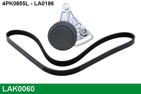 Lucas diesel LAK0060 Drive belt kit LAK0060: Buy near me in Poland at 2407.PL - Good price!
