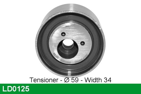 Lucas diesel LD0125 Tensioner pulley, timing belt LD0125: Buy near me in Poland at 2407.PL - Good price!