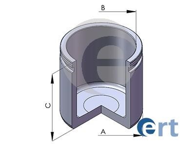 Ert 151492C Front brake caliper piston 151492C: Buy near me in Poland at 2407.PL - Good price!