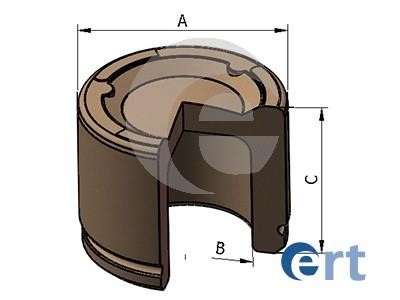 Ert 151489C Bremssattelkolben vorne 151489C: Kaufen Sie zu einem guten Preis in Polen bei 2407.PL!