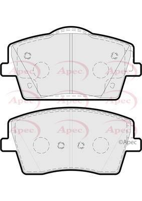 APEC braking PAD2249 Scheibenbremsbeläge, Set PAD2249: Kaufen Sie zu einem guten Preis in Polen bei 2407.PL!