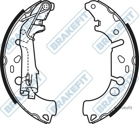 APEC braking BSH1050 Brake shoe set BSH1050: Buy near me in Poland at 2407.PL - Good price!