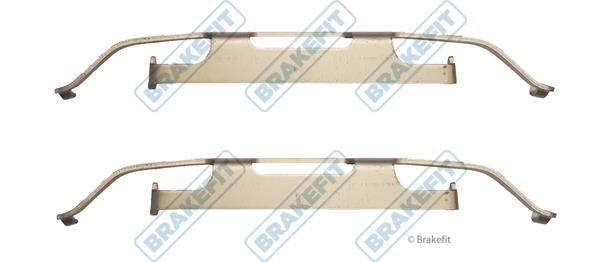 APEC braking BKT1285 Mounting kit brake pads BKT1285: Buy near me in Poland at 2407.PL - Good price!