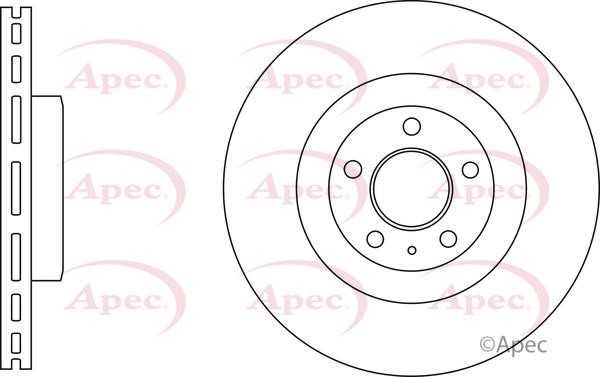 APEC braking DSK3242 Тормозной диск DSK3242: Отличная цена - Купить в Польше на 2407.PL!