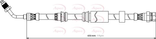APEC braking HOS4192 Brake Hose HOS4192: Buy near me in Poland at 2407.PL - Good price!