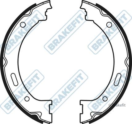 APEC braking BSH1131 Колодки гальмівні стояночного гальма BSH1131: Приваблива ціна - Купити у Польщі на 2407.PL!