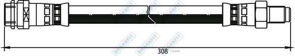 APEC braking BHO4055 Przewód hamulcowy elastyczny BHO4055: Dobra cena w Polsce na 2407.PL - Kup Teraz!