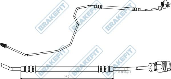 APEC braking BHO4304 Brake Hose BHO4304: Buy near me in Poland at 2407.PL - Good price!