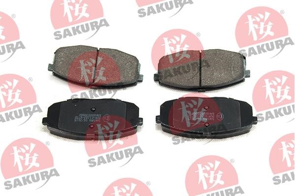 Sakura 600-03-8860 Brake Pad Set, disc brake 600038860: Buy near me at 2407.PL in Poland at an Affordable price!