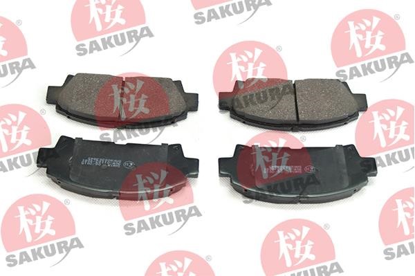Sakura 600-20-3845 Brake Pad Set, disc brake 600203845: Buy near me in Poland at 2407.PL - Good price!
