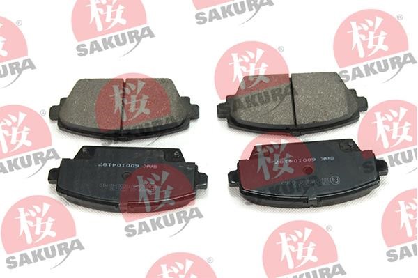 Sakura 600-10-4187 Klocki hamulcowe, zestaw 600104187: Dobra cena w Polsce na 2407.PL - Kup Teraz!