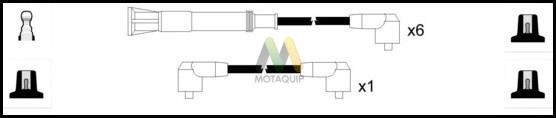Motorquip LDRL1454 Ignition cable kit LDRL1454: Buy near me in Poland at 2407.PL - Good price!