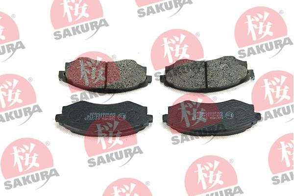 Sakura 600-05-4620 Гальмівні колодки, комплект 600054620: Приваблива ціна - Купити у Польщі на 2407.PL!