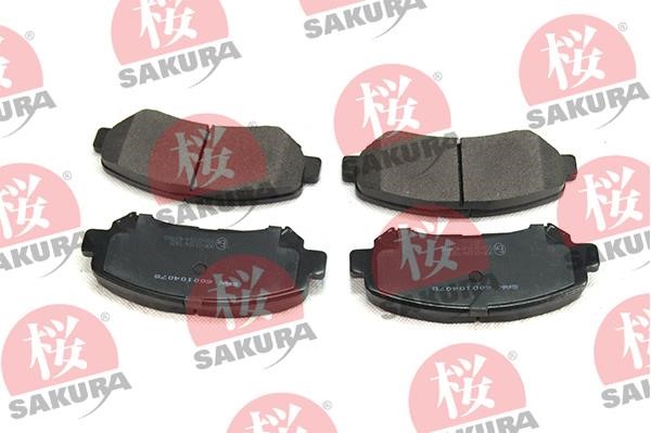 Sakura 600-10-4078 Тормозные колодки дисковые, комплект 600104078: Отличная цена - Купить в Польше на 2407.PL!