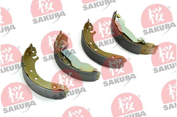 Sakura 602-40-6665 Brake shoe set 602406665: Buy near me in Poland at 2407.PL - Good price!