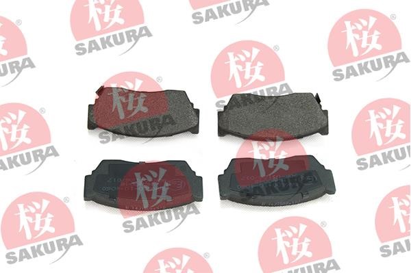 Sakura 600-10-4060 Brake Pad Set, disc brake 600104060: Buy near me at 2407.PL in Poland at an Affordable price!