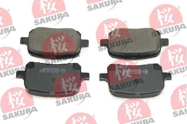 Sakura 600-20-3895 Тормозные колодки дисковые, комплект 600203895: Отличная цена - Купить в Польше на 2407.PL!