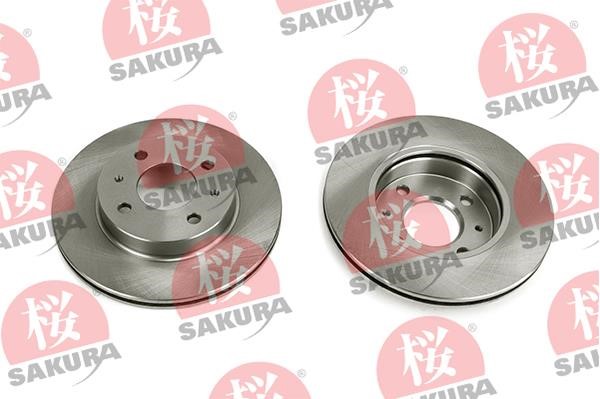 Sakura 604-10-4020 Тормозной диск передний вентилируемый 604104020: Отличная цена - Купить в Польше на 2407.PL!