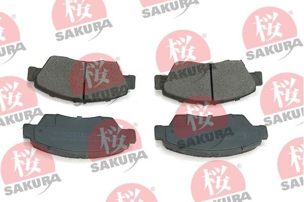 Sakura 600-40-6645 Brake Pad Set, disc brake 600406645: Buy near me at 2407.PL in Poland at an Affordable price!