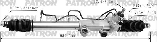 Patron PSG3211 Steering Gear PSG3211: Buy near me in Poland at 2407.PL - Good price!