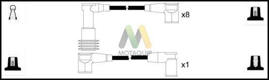 Motorquip LDRL1005 Przewody wysokiego napięcia, komplet LDRL1005: Dobra cena w Polsce na 2407.PL - Kup Teraz!