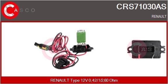 Casco CRS71030AS Резистор, компресор салону CRS71030AS: Приваблива ціна - Купити у Польщі на 2407.PL!