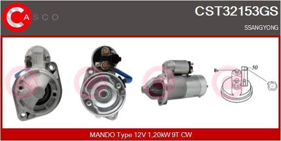 Casco CST32153GS Starter CST32153GS: Buy near me in Poland at 2407.PL - Good price!
