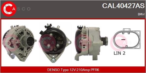Casco CAL40427AS Alternator CAL40427AS: Buy near me in Poland at 2407.PL - Good price!