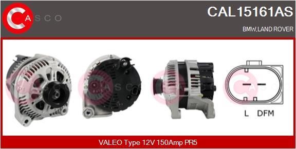 Casco CAL15161AS Alternator CAL15161AS: Buy near me in Poland at 2407.PL - Good price!