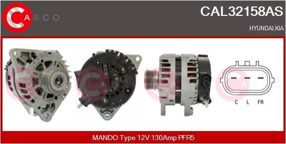 Casco CAL32158AS Alternator CAL32158AS: Buy near me in Poland at 2407.PL - Good price!