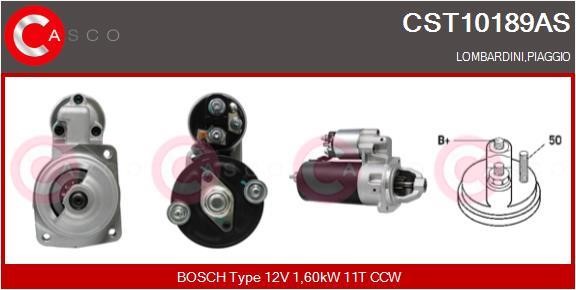 Casco CST10189AS Стартер CST10189AS: Отличная цена - Купить в Польше на 2407.PL!