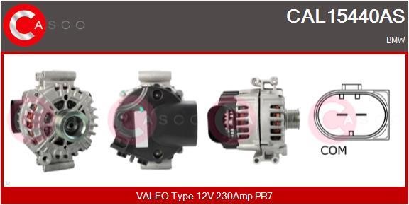 Casco CAL15440AS Alternator CAL15440AS: Buy near me in Poland at 2407.PL - Good price!