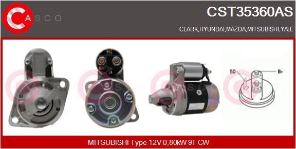 Casco CST35360AS Starter CST35360AS: Buy near me in Poland at 2407.PL - Good price!