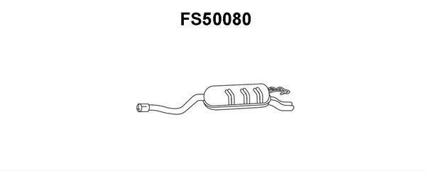 Faurecia FS50080 Endschalldämpfer FS50080: Kaufen Sie zu einem guten Preis in Polen bei 2407.PL!