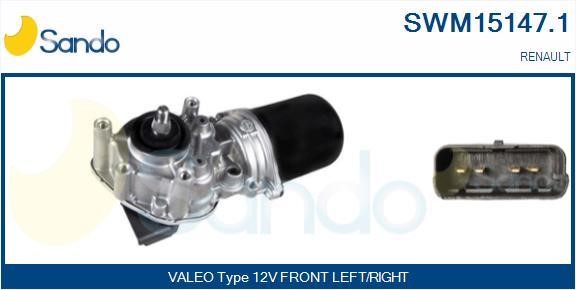Sando SWM15147.1 Мотор стеклоочистителя SWM151471: Отличная цена - Купить в Польше на 2407.PL!