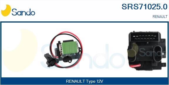 Sando SRS71025.0 Widerstand, Innenraumgebläse SRS710250: Kaufen Sie zu einem guten Preis in Polen bei 2407.PL!