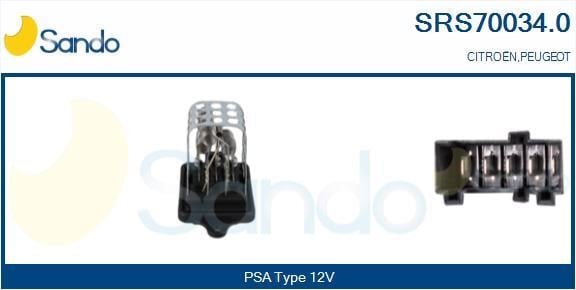 Sando SRS70034.0 Резистор, компресор салону SRS700340: Купити у Польщі - Добра ціна на 2407.PL!